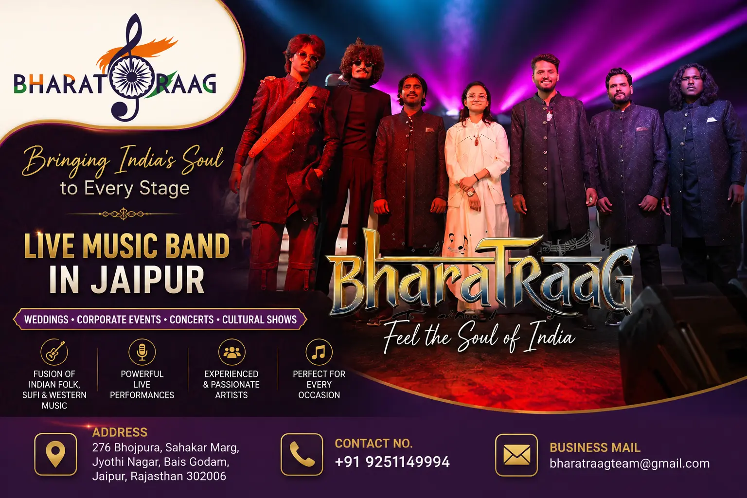 Live music band in Jaipur