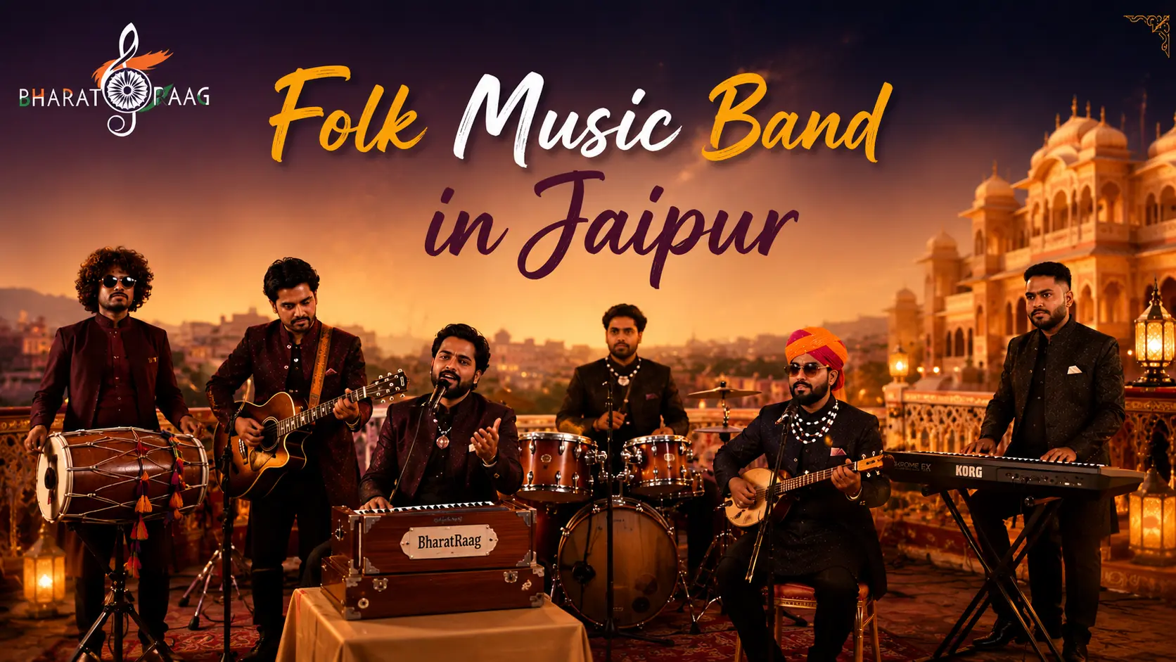 Folk music band in Jaipur